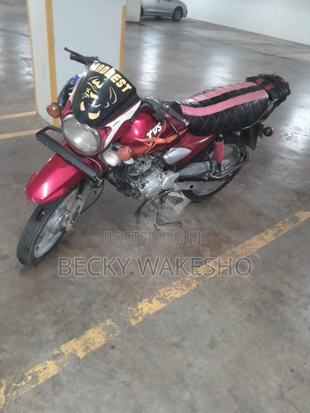 TVS HLX Plus ES 2021 Red