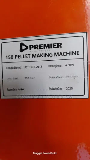 Premier 180/200kgs/Hr Commercial Feed Pelletizer 5.5hp