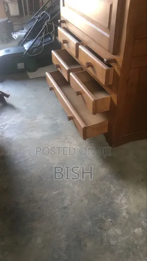 Bookshelf, Study Table and Drawers All in One