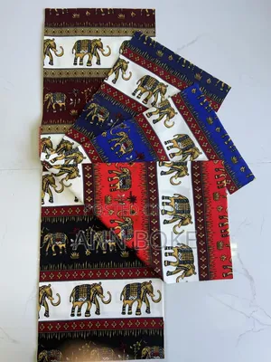 Karibu African Leso Pure Cotton Available