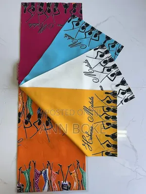 Karibu African Leso Pure Cotton Available