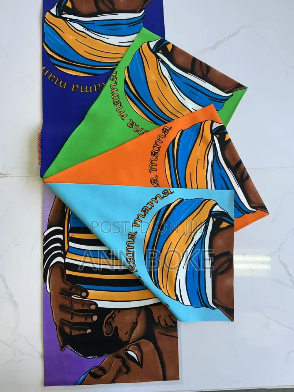 Karibu African Leso Pure Cotton Available