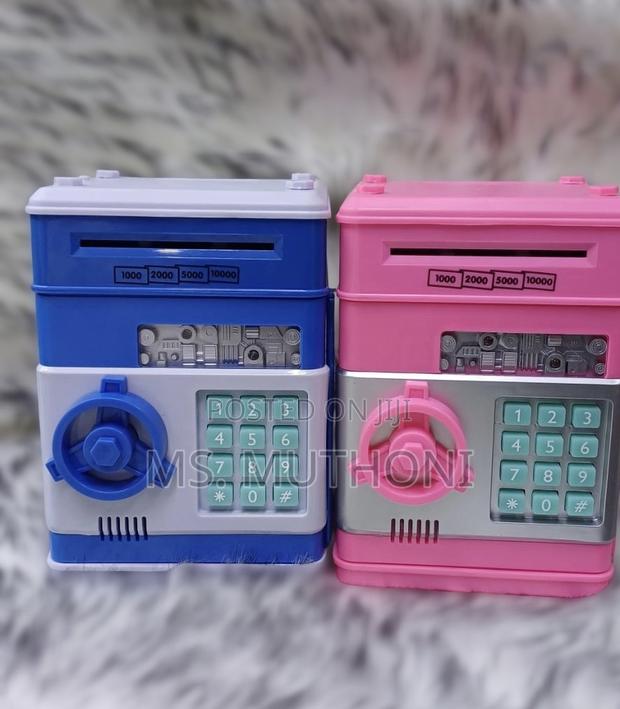 Digital Password Keypad Atm Piggy Bank