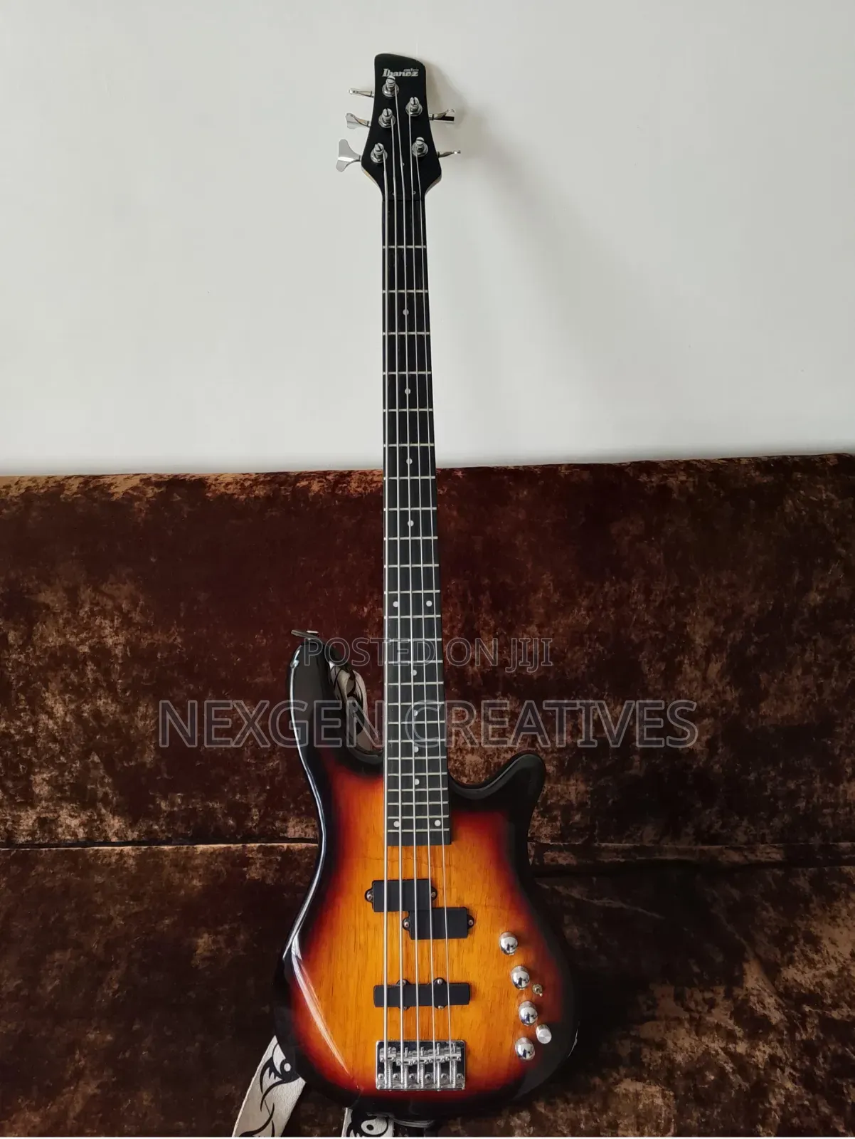 Active Passive Ibanez Gio 5 String Bass Guitar