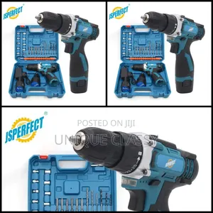 Cordless Power Drill 12v With 2 Batteries