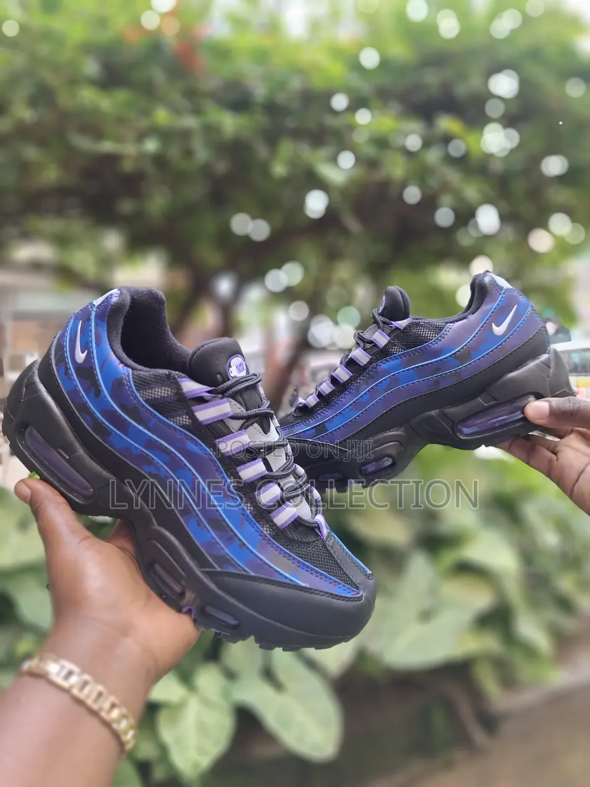 Nike Air Max 95 Blue • Trendy Streetwear Sneakers