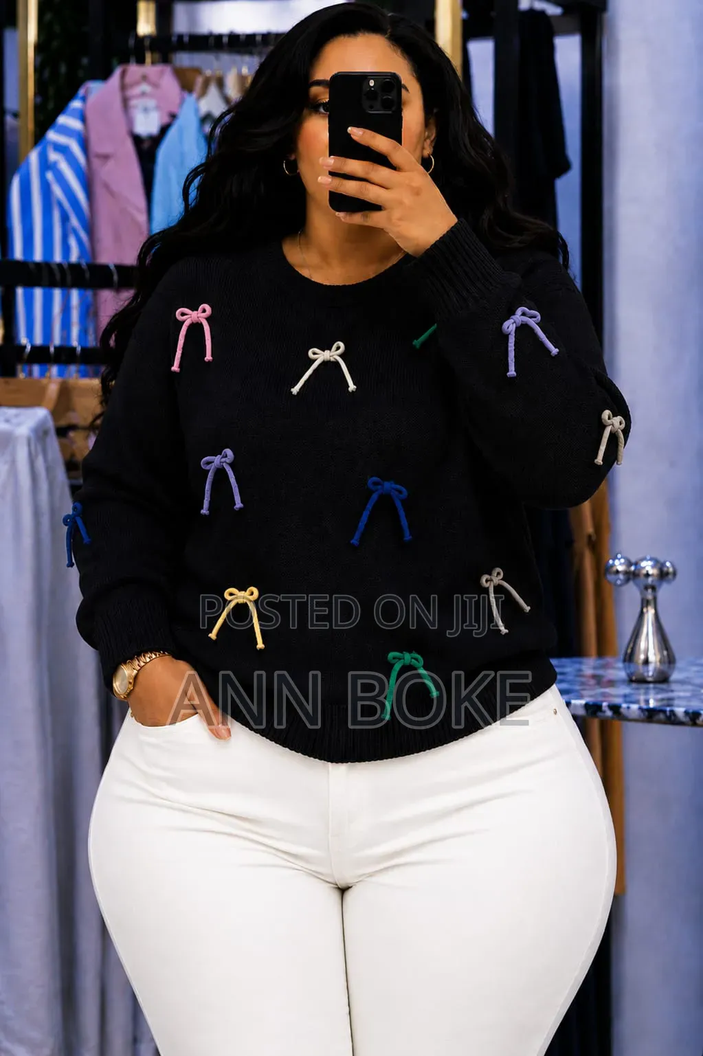 Round Neck Sweater Free Size Wholesale