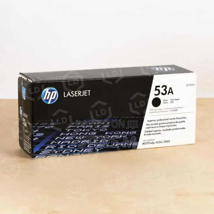 Hp 53a (Q7553a) Black Original Laserjet Toner Cartridge