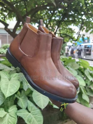 Brown High-Cut Boots | Rugged Fashion Footwear