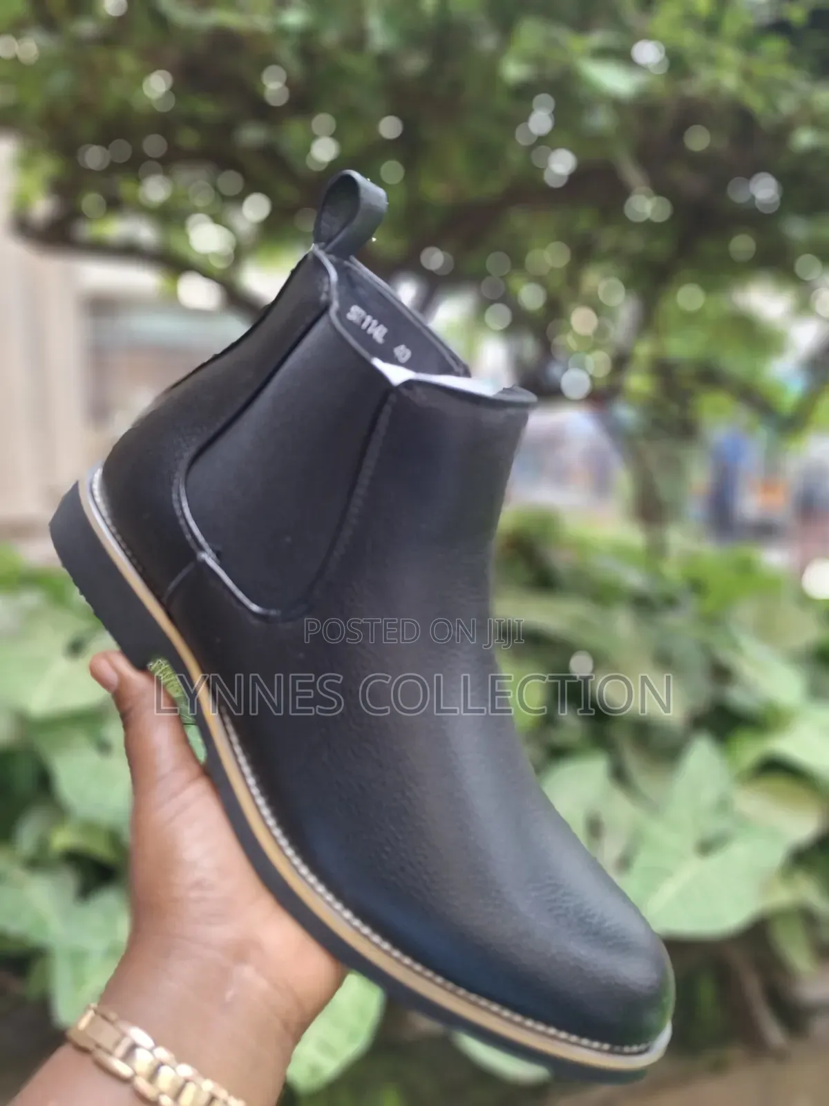 All-Black High-Cut Boots | Premium Street Footwear