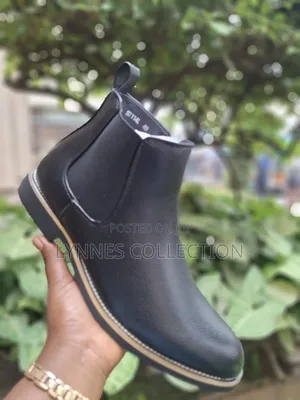 All-Black High-Cut Boots | Premium Street Footwear
