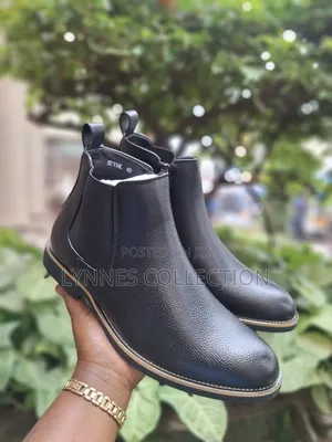 All-Black High-Cut Boots | Premium Street Footwear