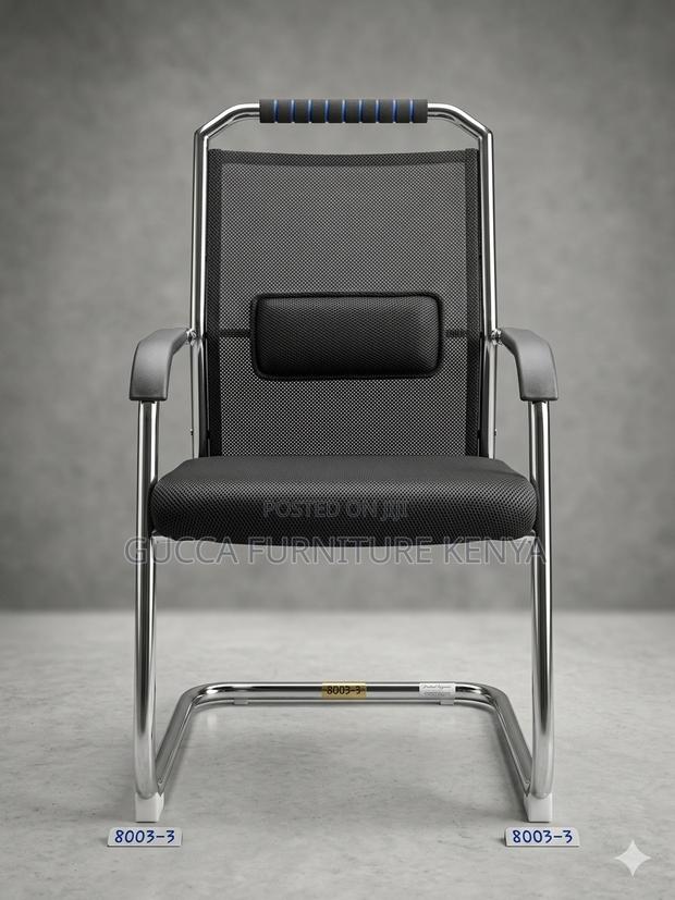 Ergonomic Strong Mesh Lobby Guest Chair - thumbnail 8
