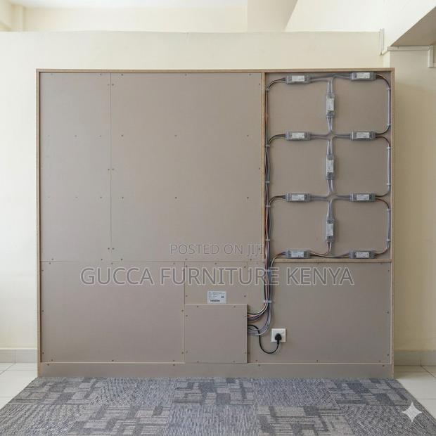 Modern Executive Storage Cabinet With Light - thumbnail 2