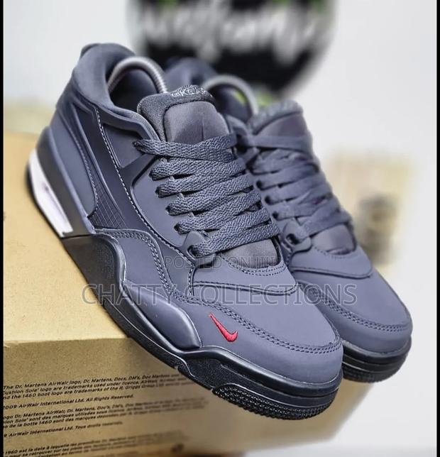 Nigel Sylvester X Air Jordan 4 Rm Bike Gray Snakers Size 38 to 45