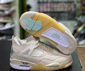 Air Jordan 4 J4 Cream Daily Sand Light Brown Sneakers Size 37 to 45
