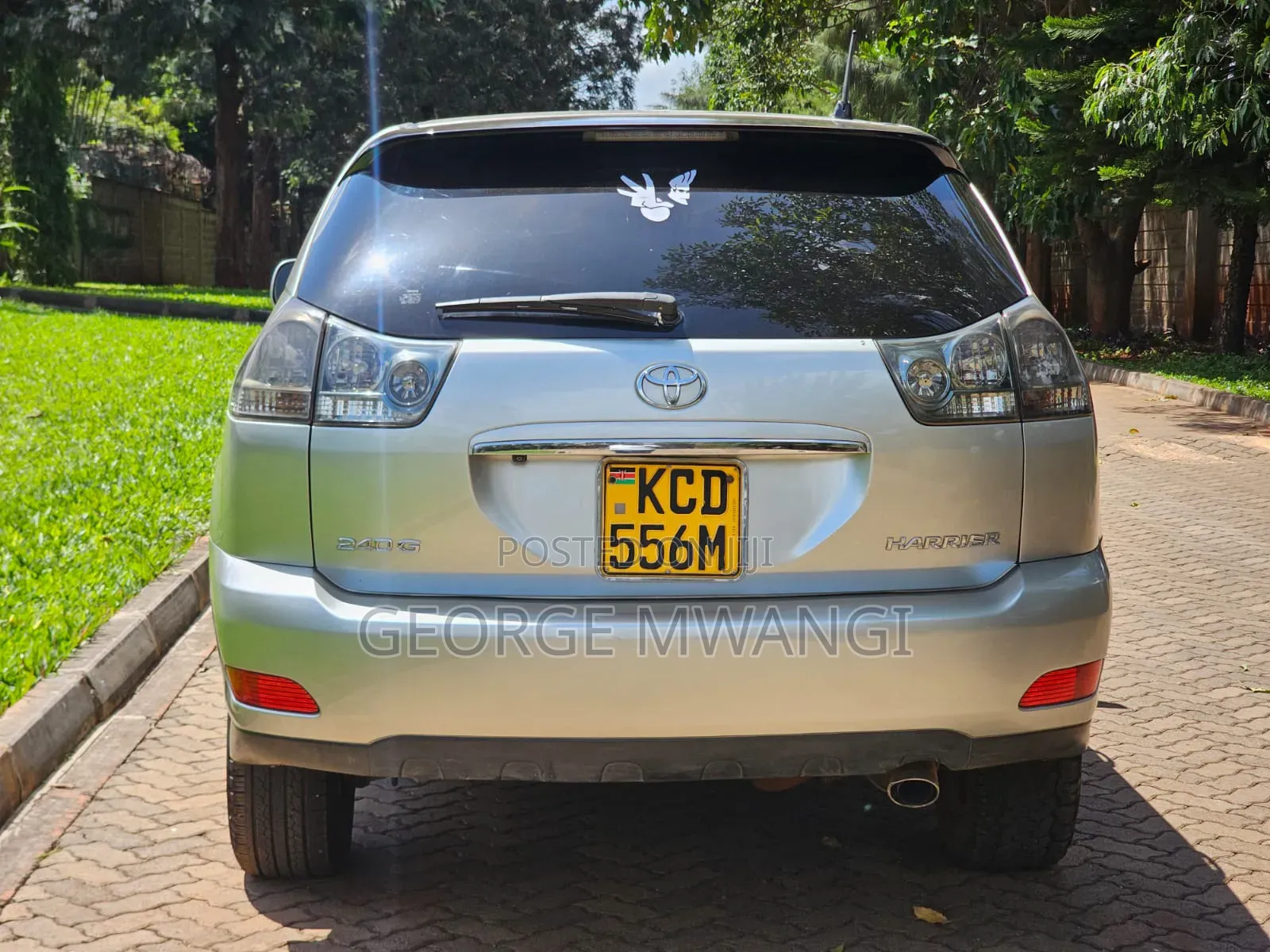 Toyota Harrier 2008 Silver