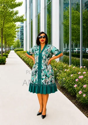 Cute Dress Sizes:46-54
Senori Material
