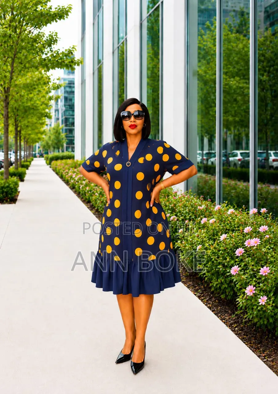 Cute Dress Sizes:46-54
Senori Material