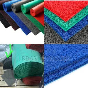 PVC Spaghetti Coiled Mats Anti-Slip Spaghetti Mats