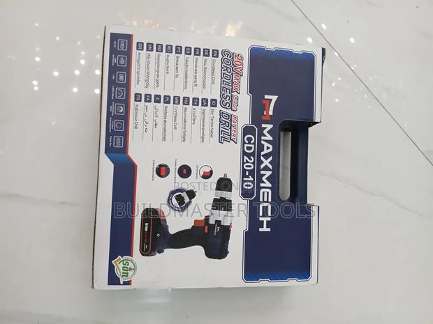 Maxmech Cd 20-10 20v Cordless Drill Set - thumbnail 2