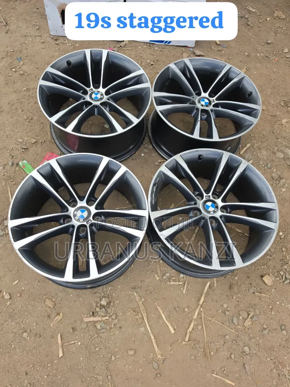 BMW Size 19 Inch Staggered Rims