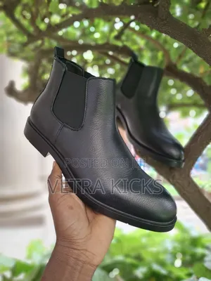 Black Boots | Rugged Street Casual Fashion Footwear