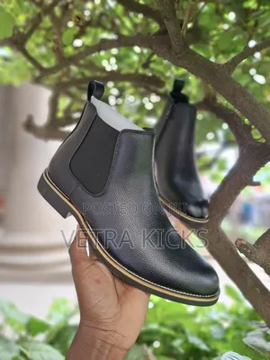 Black Leather Boots | Premium Rugged Fashion Footwear