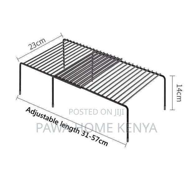 Adjustable Kitchen Shelf Raiser - thumbnail 2
