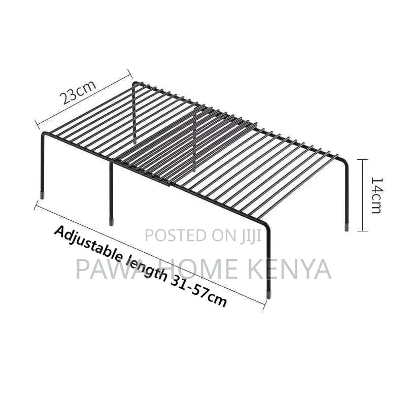 Adjustable Kitchen Shelf Raiser