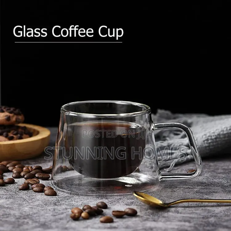 Double Walled Coffee Glass Cup