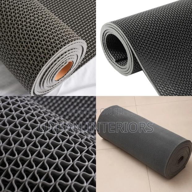 Grey Entrance Safety Mats PVC Anti-Slip Safety Mats