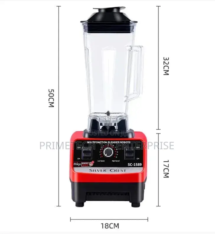 4500watts 2 Litres 6 Blase Silver Crest Blender