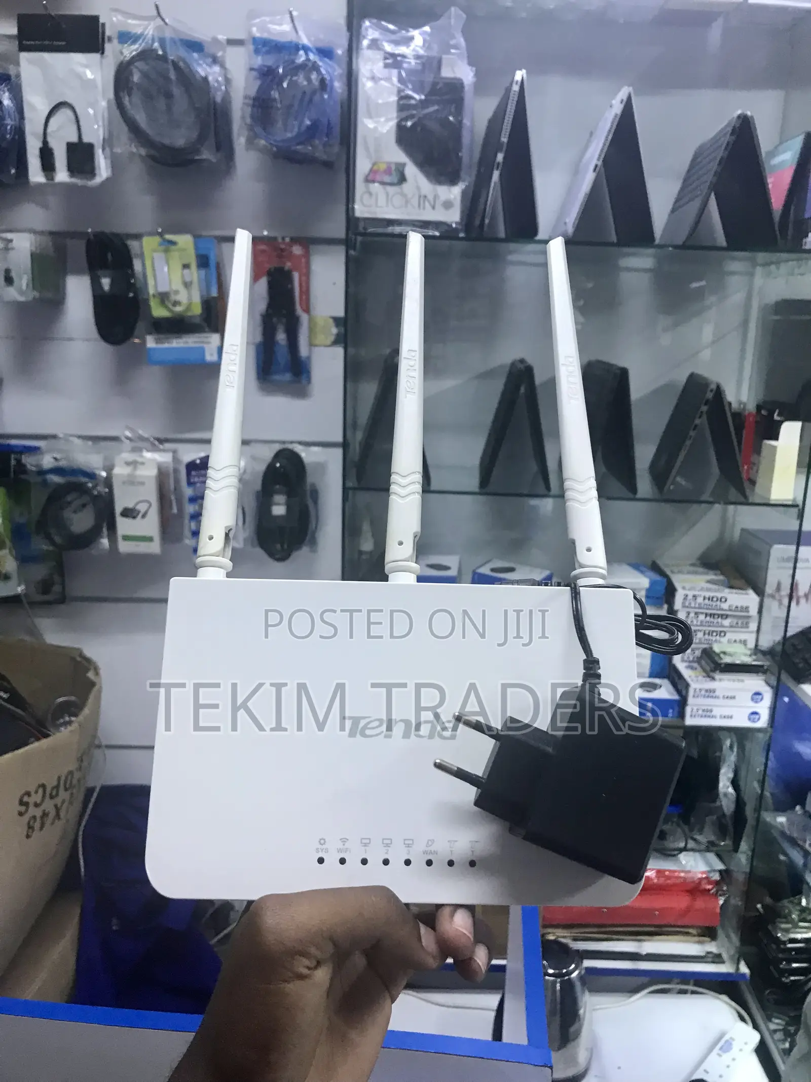 Tenda F3 N300 Refurbished Wifi Router - 300mbps, 3 External Antennas