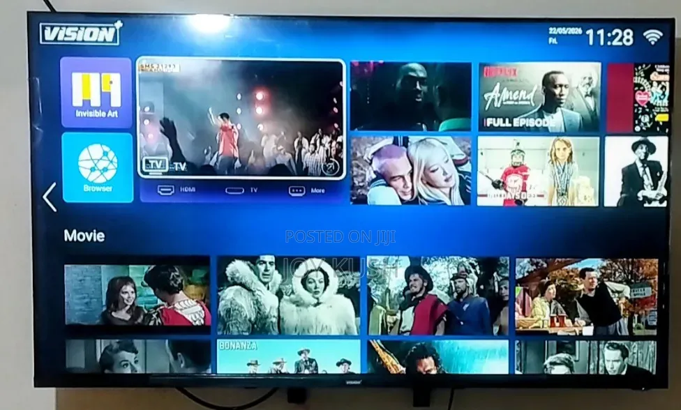 Smart Tv With Digital Browser