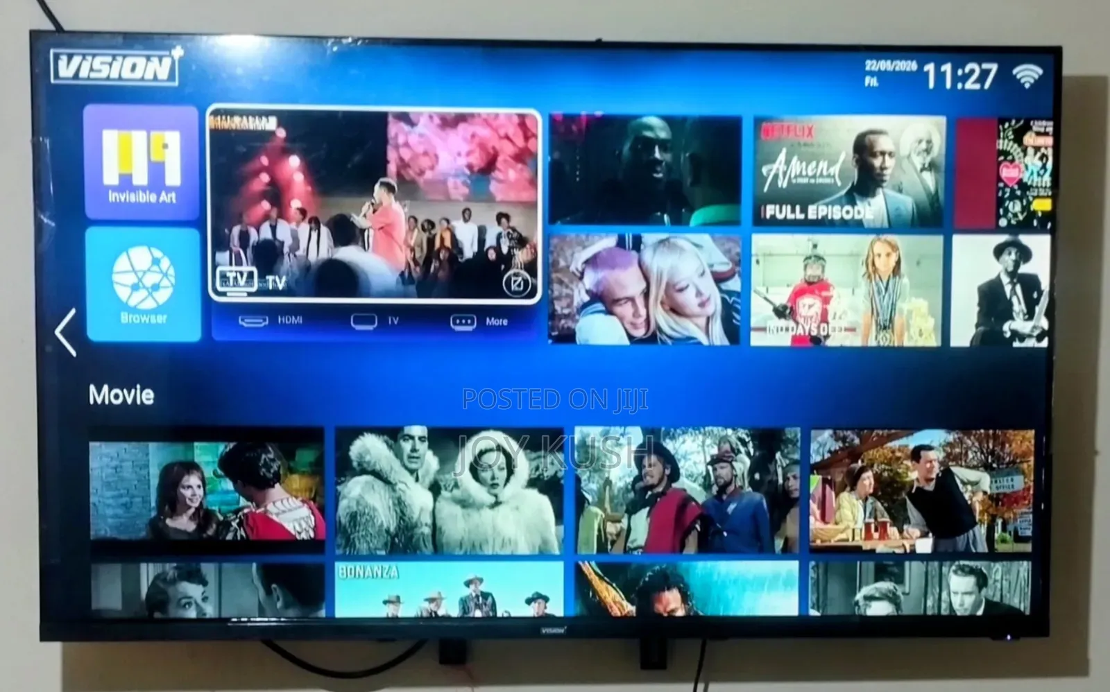 Smart Tv With Digital Browser