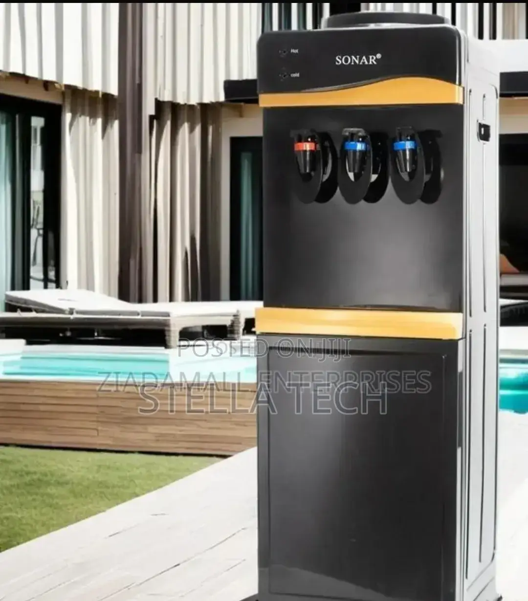 Sonar B7c 3 Tap Water Dispenser Black