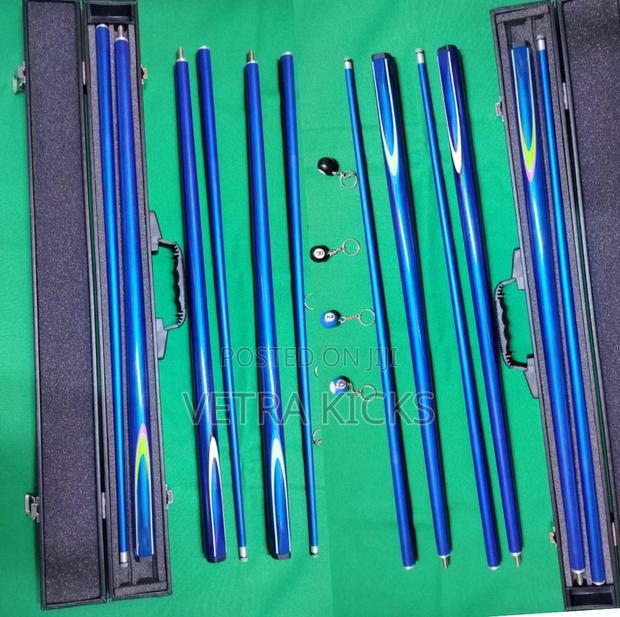 Blue Detachable Cue Stick Set | Cue Case Included