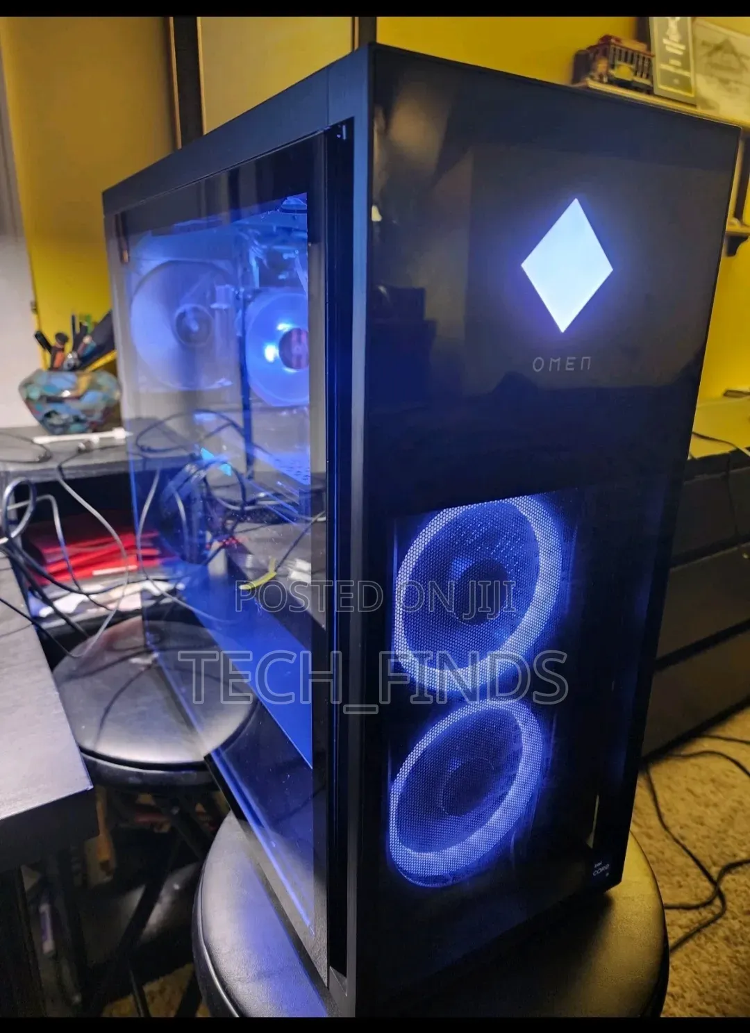 Desktop Computer HP Omen 40L 16GB AMD Ryzen 5 HDD+SSD 512GB
