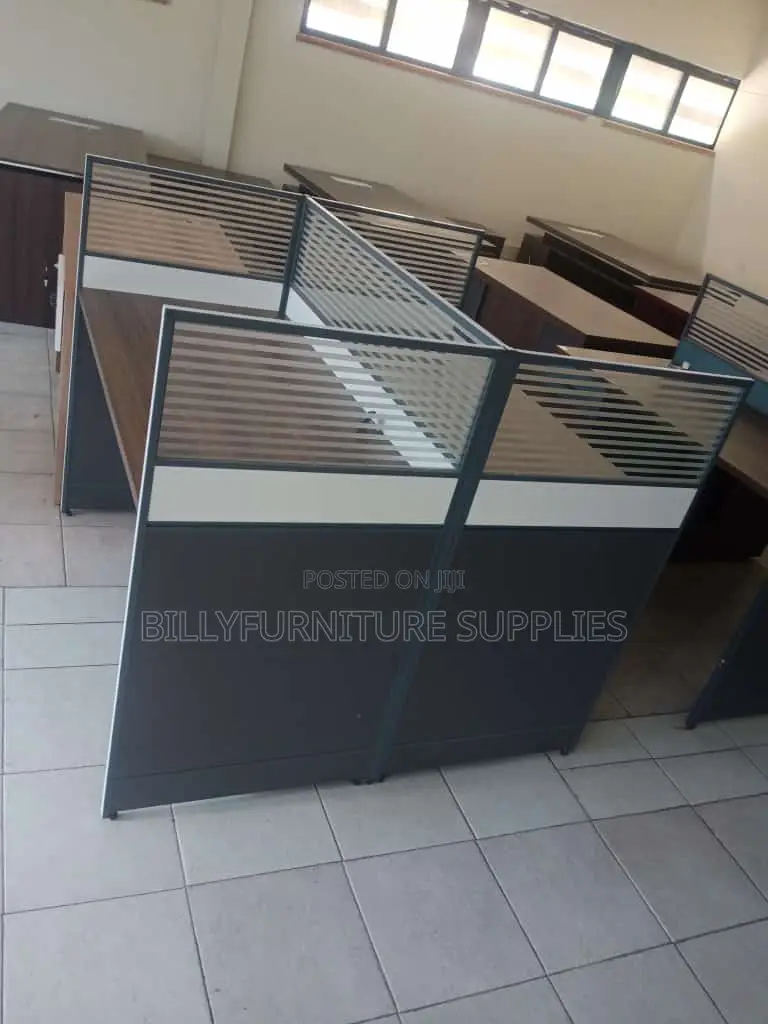 4 Way Office Desk Cluster Nairobi – Stylish Workspace Solution