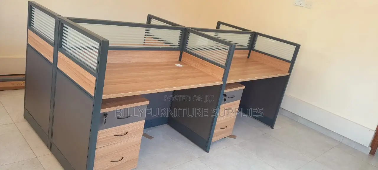 4 Way Modular Workstation Nairobi – Smart Office Furniture