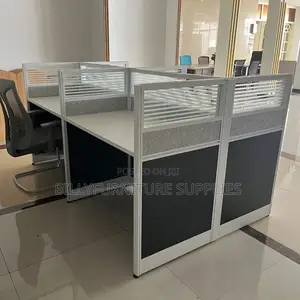 Compact 4 Way Workstation Desk Nairobi – Efficient Workspace