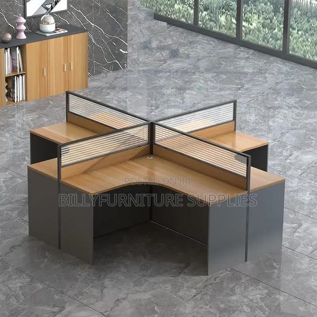 4 Way Cubicle Workstation Nairobi – Smart Space Saving Design