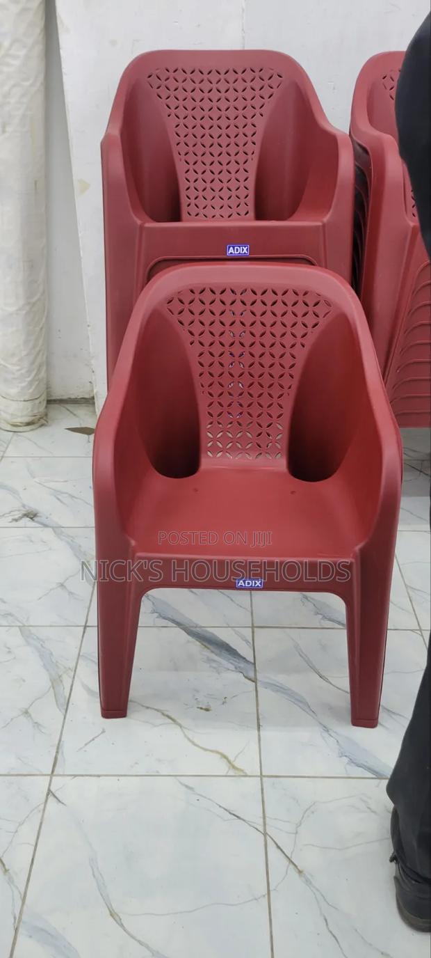 Maroon Plastic Chairs,!! Plastic Chairs on Offer - main view