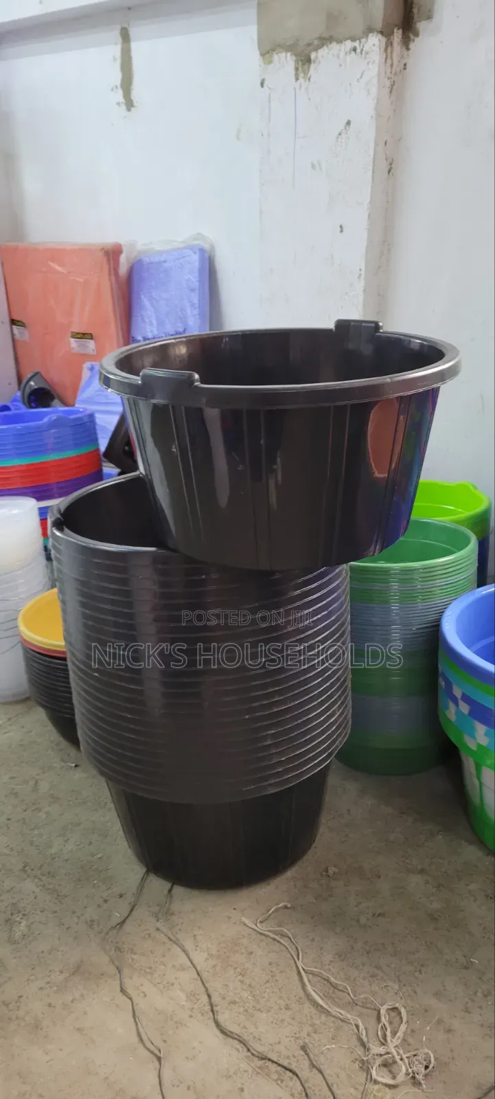 Large Plastic Laundry Basin Available