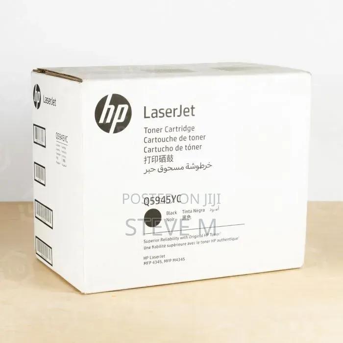 Hp 45a Black Original Q5945a Toner Cartridge
