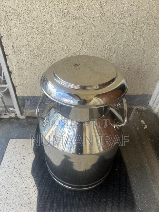 Stainless Steel Milk Can 30 Litres Durable Rust-Free