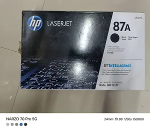 Hp 87a Toner Cartridge, Black, Cf287a, Standard Capacity Cartridge