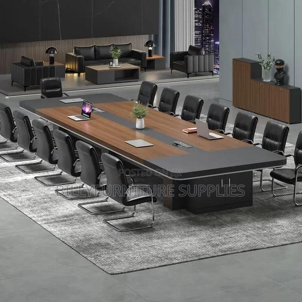Professional Boardroom Table Nairobi – Modern Corporate Furniture