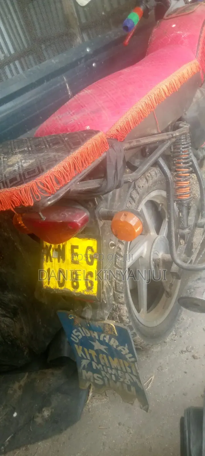 Bajaj Boxer 150 UG 2019 Red
